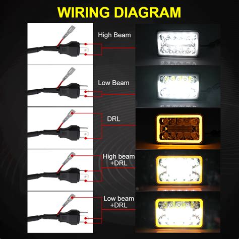 led headlight wiring diagram  platinum oem led headlight wiring ford  forum