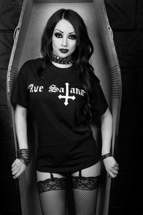 Satanic Girl Tumblr Fashion Punk Fashion Women