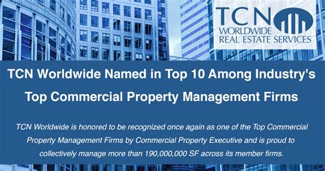 tcn worldwide named in the top 10 among the industry s top commercial