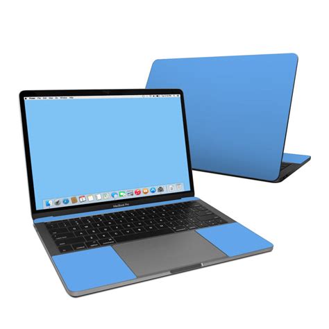 solid state blue macbook pro pre    skin istyles