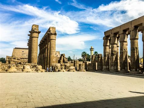 the court of amenhotep iii and the colonnade egypt independent