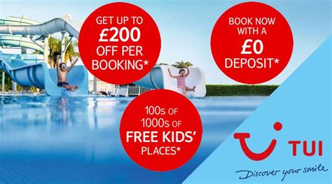 latest official tui discount codes  save     holiday