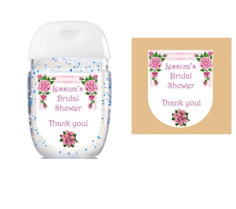 printable bath  body works hand sanitizer label template