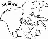 Dumbo Coloring Pages Disney Baby Elephant Cute Drawing Colouring Cartoon Kids Printable Easy Color Smile Bubakids Elephants Draw Christmas Unbelievably sketch template