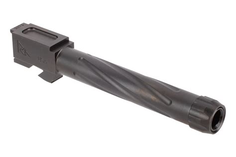 rival arms glock  compatible mm conversion threaded barrel black raga