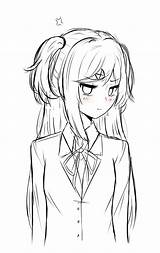 Doki Coloring Club Literature Pages Trending Days Last sketch template