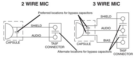 pin mic wiring diagram