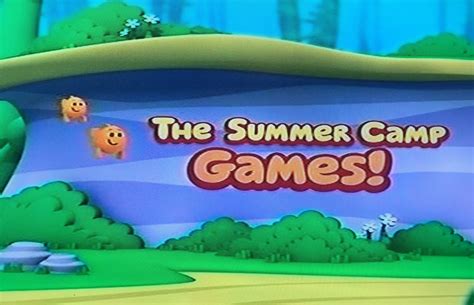 the summer camp games bubble guppies wiki fandom