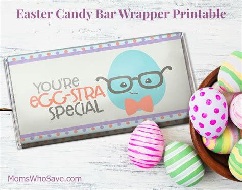 easter candy bar wrapper printable easter candy bar easter