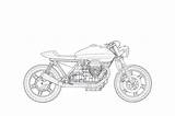 Coloring Motorcycle Adult Adam Kay Collection sketch template
