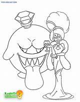 Luigi Ausmalbilder Mansion Manison Malvorlagen Wonder Geist sketch template