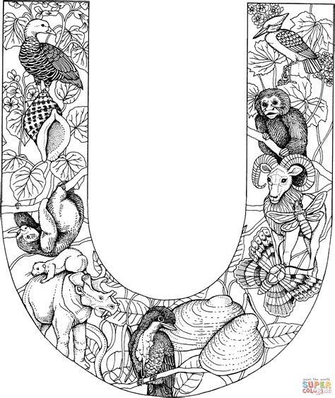 letter  coloring pages    print   riset