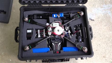 xaircraft  pro quadcopter hard travel pelican case youtube