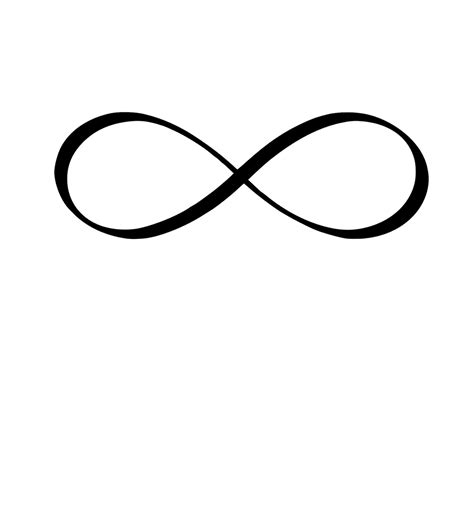infinity symbol svg cut file  silhouette  cricut etsy