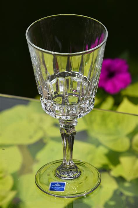 Vintage Wine Glasses Set Of 4 Cristal D Arques Durand Lady Victoria