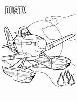 Coloring Planes Pages Dusty Rescue Fire Disney Crophopper Colouring Getdrawings Getcolorings sketch template