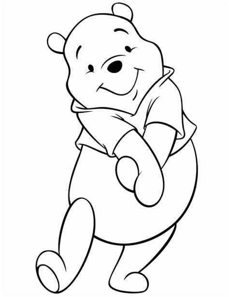printable winnie  pooh coloring pages