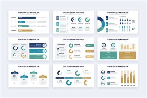 executive summary powerpoint infographic template slidewalla