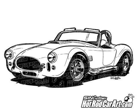 shelby cobra clip art  shelby cobra classic cars car