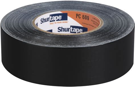 cloth duct tape ind grade black    yds