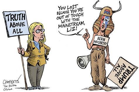 Liz Cheney Loses Gop Primary Globecartoon Political Cartoons