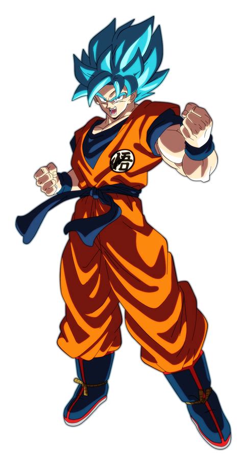 Goku Ssj Blue Dragon Ball Super Broly By Andrewdragonball