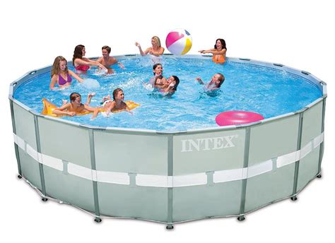 intex ft   ultra frame pool set simply fun pools