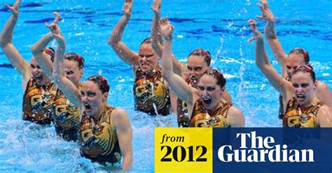 london 2012 russia dominate again and win synchronised swimming gold