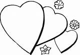 Cliparts Coloring Pages Heart Broken sketch template