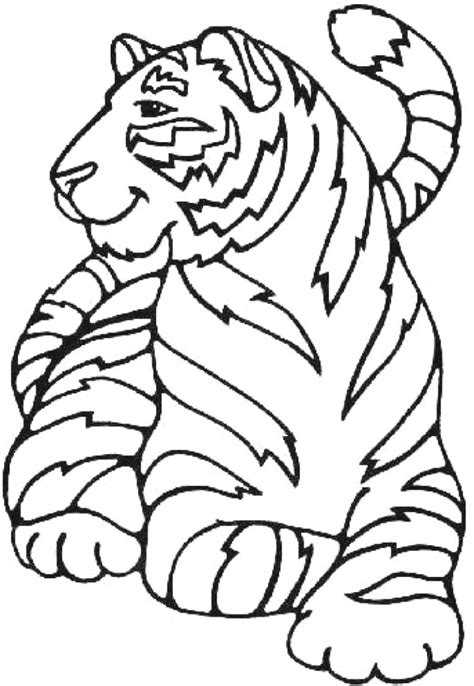 tiger coloring pages printable coloringmecom