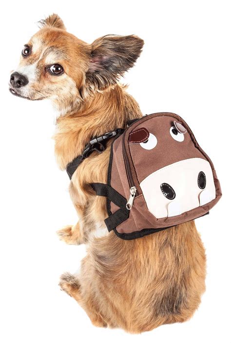 pet life mooltese large pocketed compartmental animated dog harness