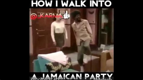 how jamaica walk into a jamaican party youtube