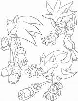 Sonic Coloring Pages Shadow Silver Hedgehog Super Sheet Para Colorear Knuckles Vs Colorir Coloriage Print Library Clipart Popular Drawing Comments sketch template