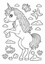 Unicorn Colouring Book Pages Printable Kids Pdf Activities Toddlers Bundle Included Detailed Suit Too Simple There Some But Will Themummybubble sketch template
