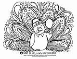 Coloring Thanksgiving Turkey Pages Baby Happy Drawing Printable Color Print Cute Feather Face Getcolorings Getdrawings Illustration Funny Line Colorings sketch template