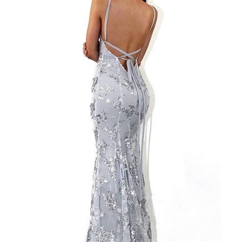 hualong sexy strap long sequin bridesmaid dresses online store for women sexy dresses