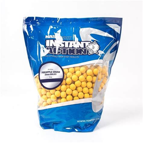 nash instant action pineapple crush boilies baits bobco