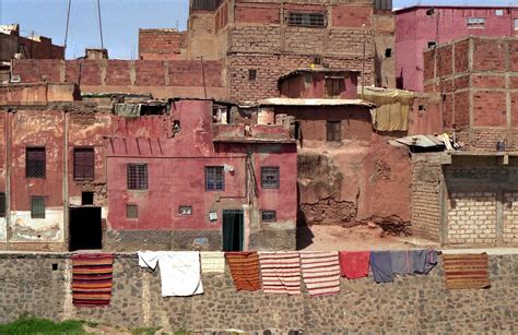 rote haeuser  khenifra maroc foto bild africa morocco north