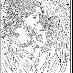 fantasy art  coloring pages  adele lorienne  meadowhaven