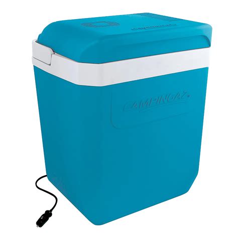 glaciere electrique de camping ou de randonnee powerfreeze  litres campingaz decathlon