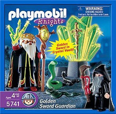 playmobil set  usa golden sword guardian klickypedia