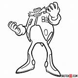 Eggman Robotnik Draw Hedgehog Sketchok sketch template