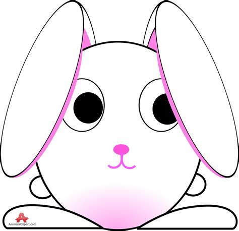 bunny face clipart    clipartmag