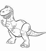 Rex Tiranosaurio Dinosaurio Imprimir Vectoriales Ilustraciones Toystory sketch template