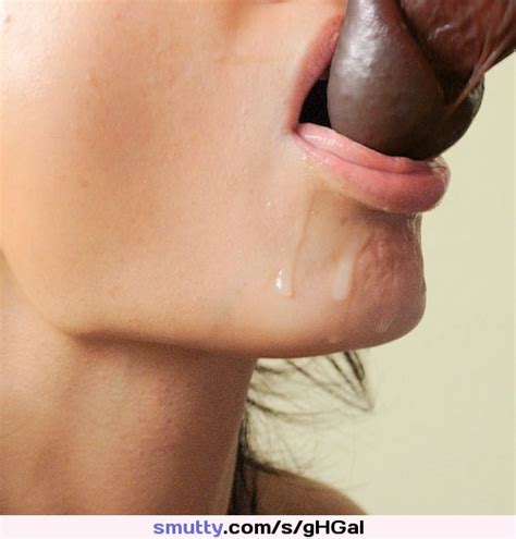 interracial oral sex cum blowjob blackandwhite bigcock tongue facial lips licking