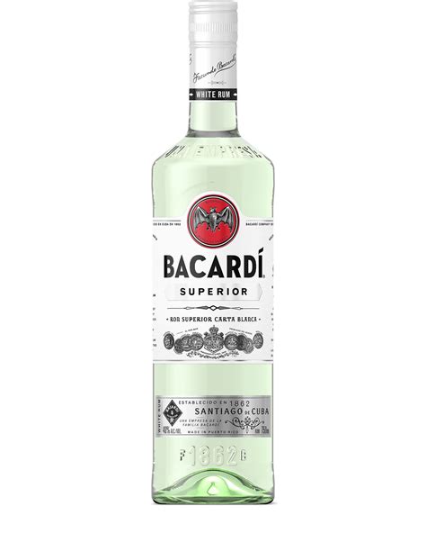bacardi superior rum white rum bacardi
