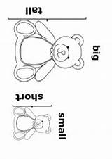 Short Tall Worksheets Comparing Preschool Long Worksheeto Via sketch template