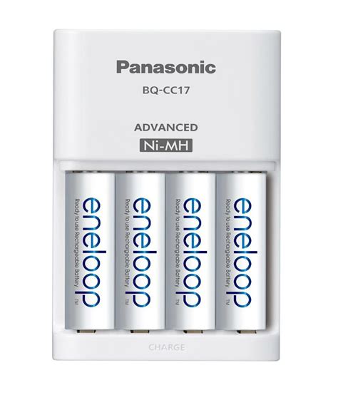 Panasonic Eneloop Advanced Battery Charger With 4 Led Indicator For Aa