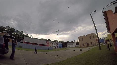 darpa test   swarm  drones