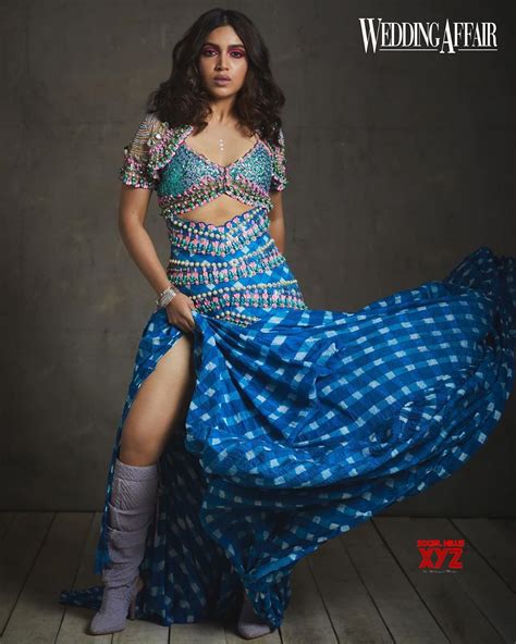 Actress Bhumi Pednekar Hot Stills From Wedding Affair Cover Shoot